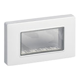 Vimar 4-Module IP55 Cover Plate, For Eikon and Plana Series, For 4-Module Flush Mounting Boxes, With Screws — Quality Boat Parts