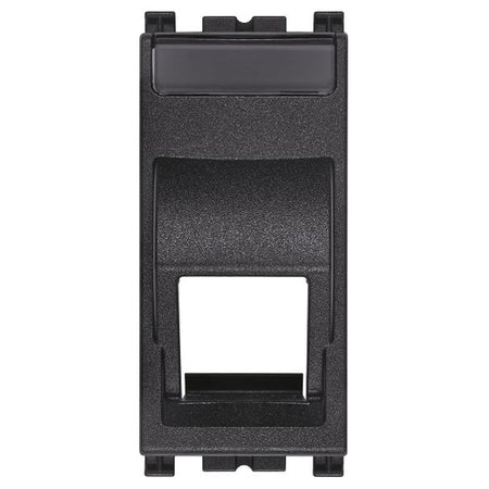 Vimar ARKÉ RJ45 Slanting Keystone Adaptor, 1 Module, Label Space — Quality Boat Parts