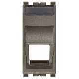 Vimar ARKÉ RJ45 Slanting Keystone Adaptor, 1 Module, Label Space — Quality Boat Parts