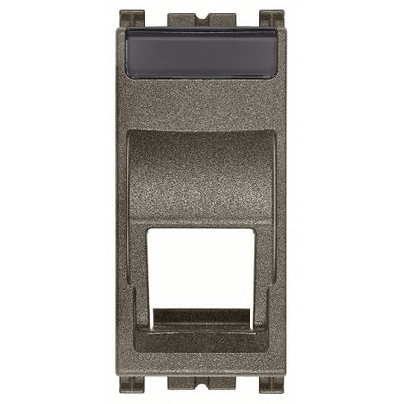 Vimar ARKÉ RJ45 Slanting Keystone Adaptor, 1 Module, Label Space — Quality Boat Parts