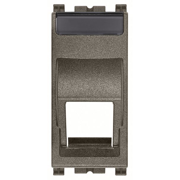 Vimar ARKÉ RJ45 Slanting Keystone Adaptor, 1 Module, Label Space — Quality Boat Parts