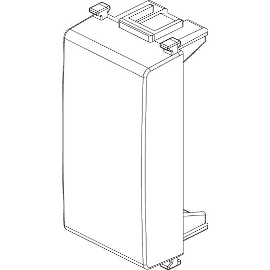 Vimar Plana 1M Blank Module, Built-In, Halogen-Free Thermoplastic — Quality Boat Parts