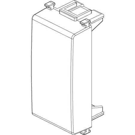 Vimar Plana 1M Blank Module, Built-In, Halogen-Free Thermoplastic — Quality Boat Parts