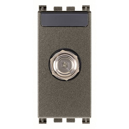 Vimar ARKÉ F Type Female Socket Connector, 2400 MHz, IEC 60169-24 — Quality Boat Parts