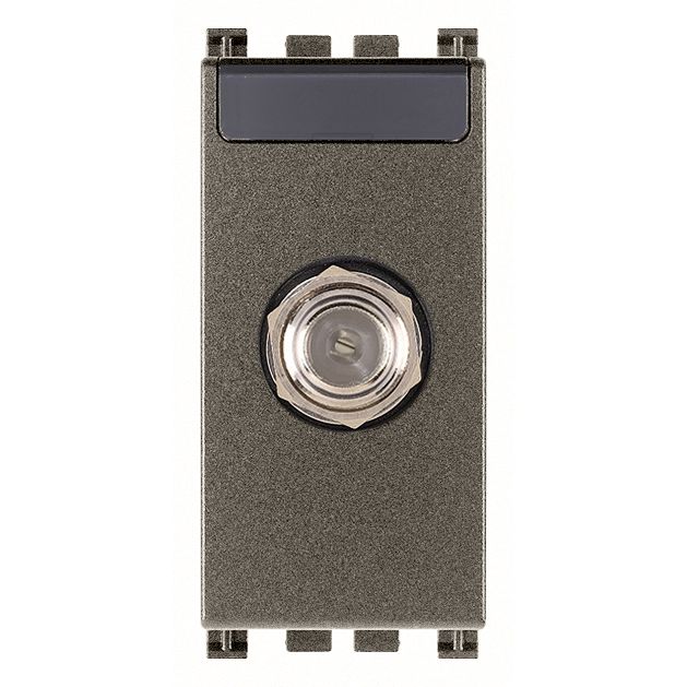Vimar ARKÉ F Type Female Socket Connector, 2400 MHz, IEC 60169-24 — Quality Boat Parts