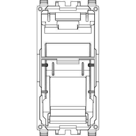 Vimar EIKON RJ45 Slating Adaptor, For RJ45 Keystone Connectors — Quality Boat Parts