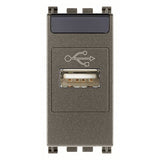 Vimar ARKÉ USB Outlet, 1 Module, IP20, Flush Mount, Screw Terminals — Quality Boat Parts