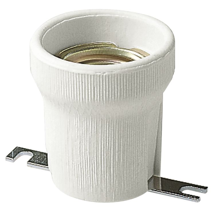 Vimar E27 Porcelain Lampholder, 43 mm, White Body — Quality Boat Parts