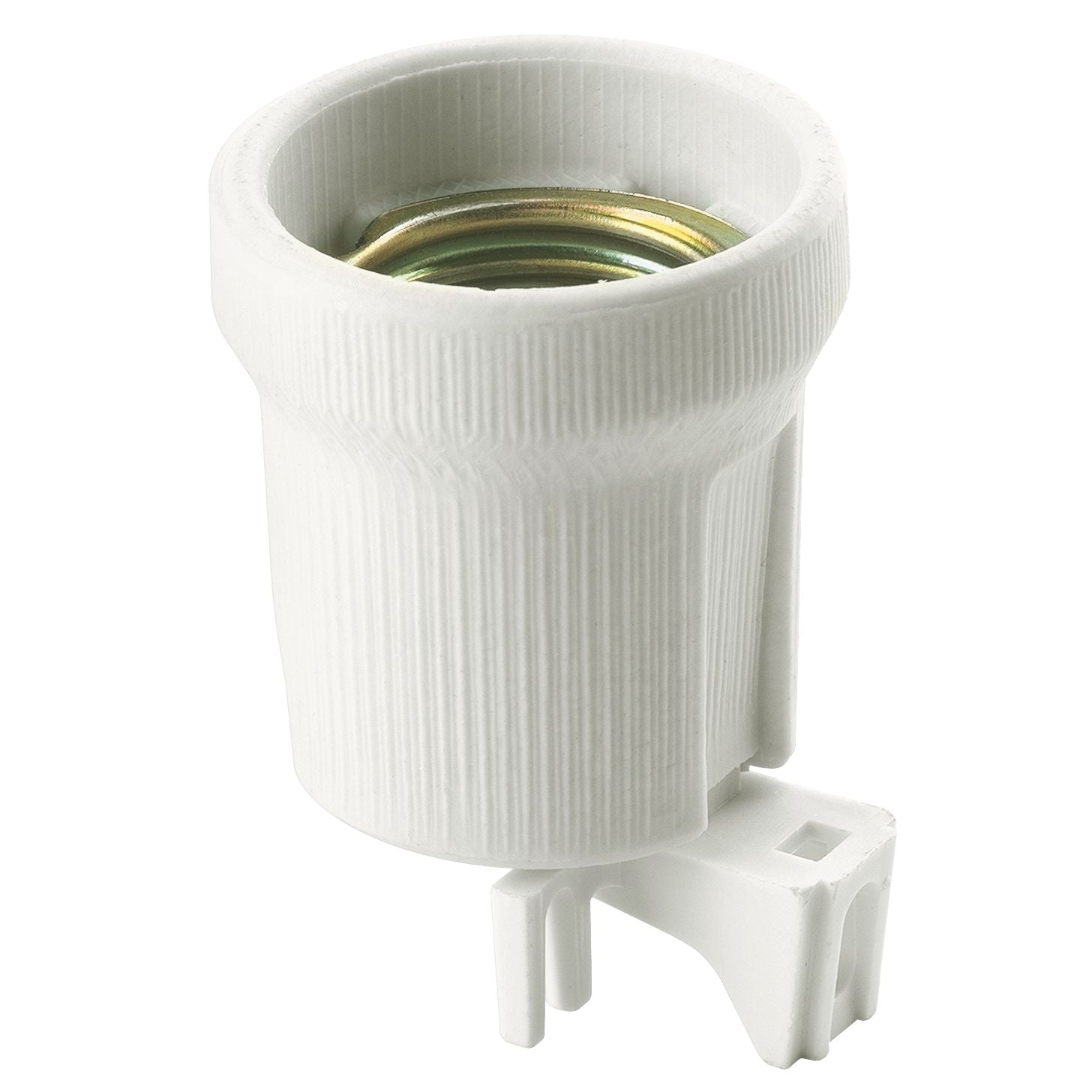 Vimar E27 Porcelain Lampholder, 43 mm, White Body — Quality Boat Parts