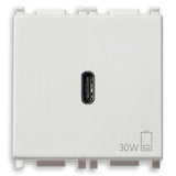 Vimar Plana 2-Module USB-C Supply Unit, Power Delivery, 120-240V — Quality Boat Parts