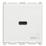 Vimar Plana 2-Module USB-C Supply Unit, Power Delivery, 120-240V — Quality Boat Parts