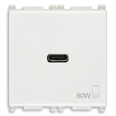 Vimar Plana 2-Module USB-C Supply Unit, Power Delivery, 120-240V — Quality Boat Parts
