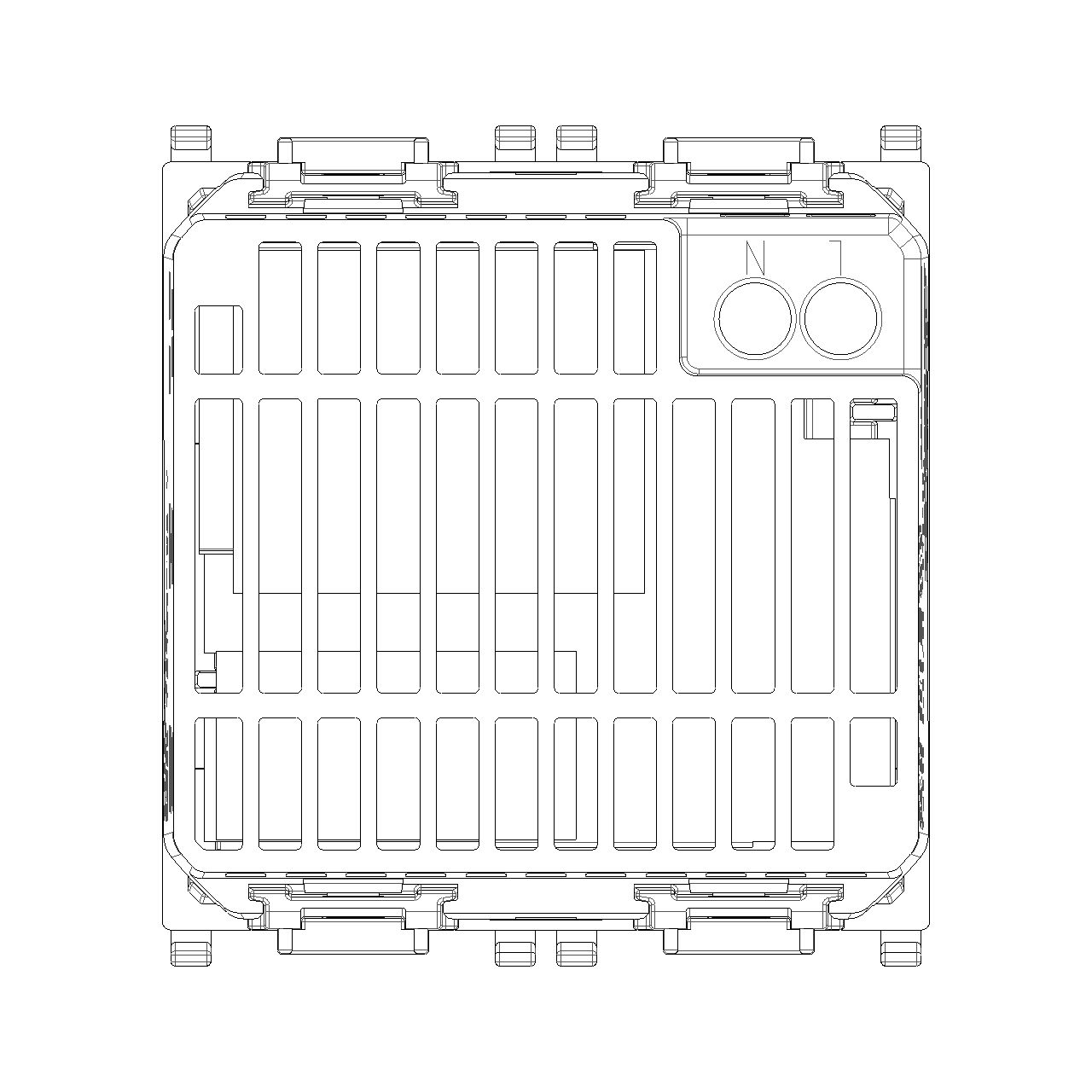 Vimar Plana 2-Module USB-C Supply Unit, Power Delivery, 120-240V — Quality Boat Parts