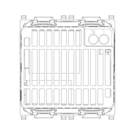 Vimar Plana 2-Module USB-C Supply Unit, Power Delivery, 120-240V — Quality Boat Parts