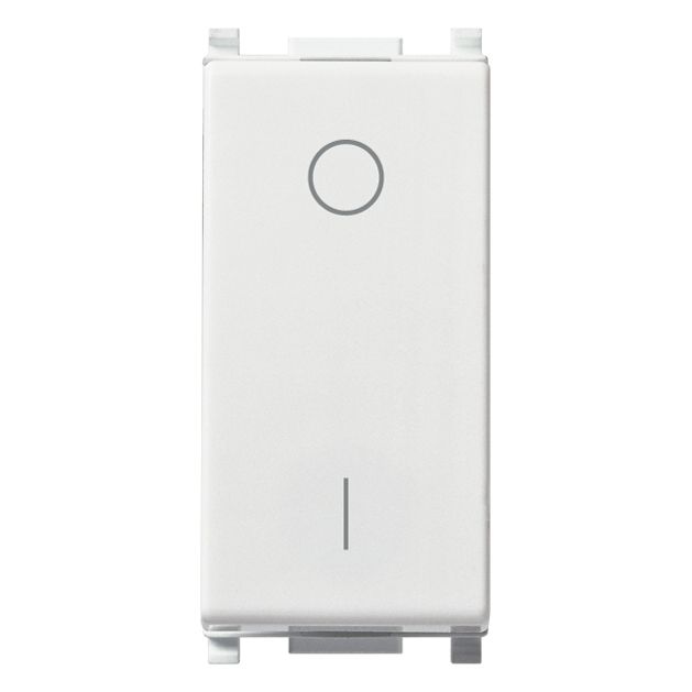 Vimar Plana 2P 1-Way Switch, 16AX, 250V, Lightable — Quality Boat Parts