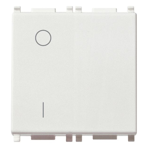 Vimar Plana 2P 1-Way Switch, 16AX, 250V, Lightable — Quality Boat Parts