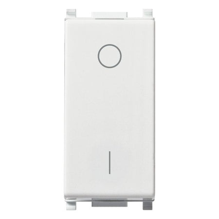 Vimar Plana 2P 1-Way Switch, 16AX, 250V, Lightable — Quality Boat Parts