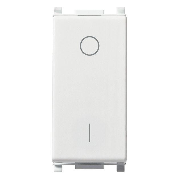 Vimar Plana 2P 1-Way Switch, 16AX, 250V, Lightable — Quality Boat Parts
