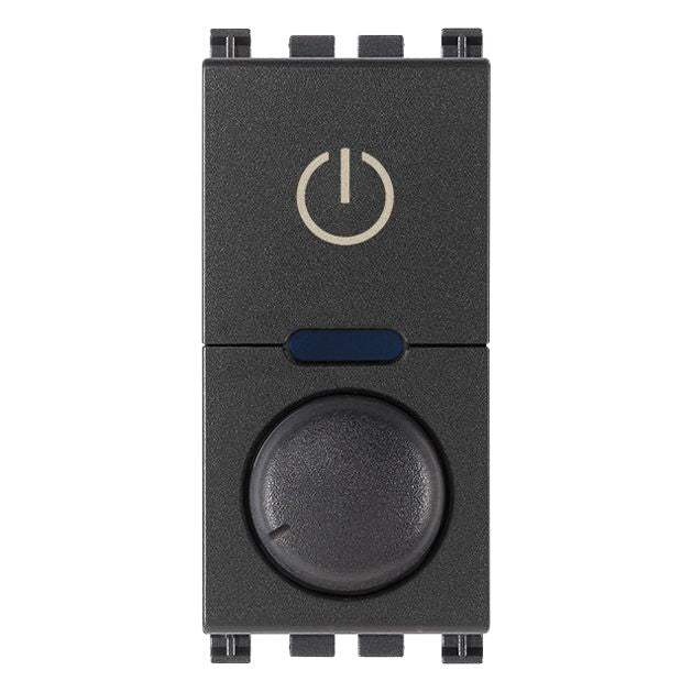 Vimar ARKÉ Universal MASTER Rotary Dimmer, 3-200 W LED, 10-200 W CFL — Quality Boat Parts