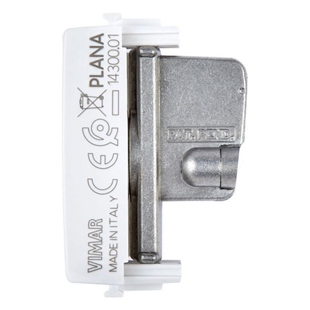 Vimar Plana TV-RD-SAT Coaxial Socket Outlet, 5-2400 MHz, Male Connector, Snap Mounting — Quality Boat Parts