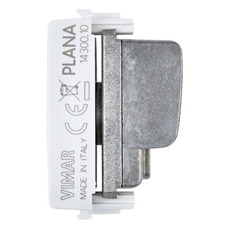 Vimar Plana TV-RD-SAT Coaxial Socket Outlet, 5-2400 MHz, Male Connector, Snap Mounting — Quality Boat Parts