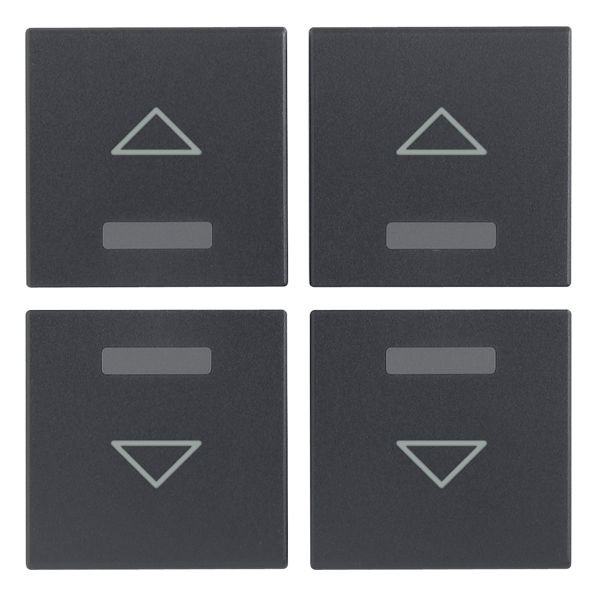 Vimar Eikon Four Spare 1-Module Interchangeable Half-Button Caps, KNX, IP40 — Quality Boat Parts