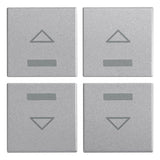 Vimar Eikon Four Spare 1-Module Interchangeable Half-Button Caps, KNX, IP40 — Quality Boat Parts