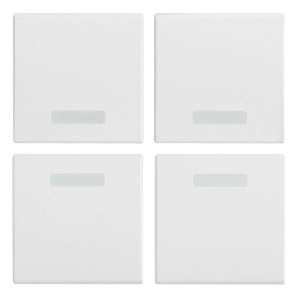 Vimar Eikon Four Spare 1-Module Interchangeable Half-Button Caps, KNX, IP40 — Quality Boat Parts