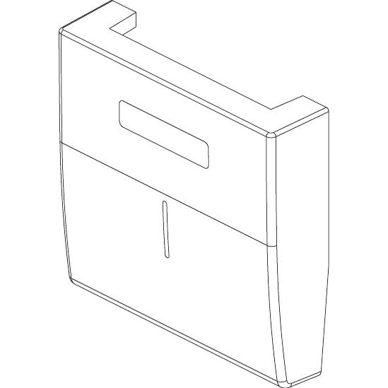 Vimar EIKON Four Interchangeable Half-Buttons, 1 Module, IP40, Clamp Mounting, Halogen-Free Thermoplastic — Quality Boat Parts