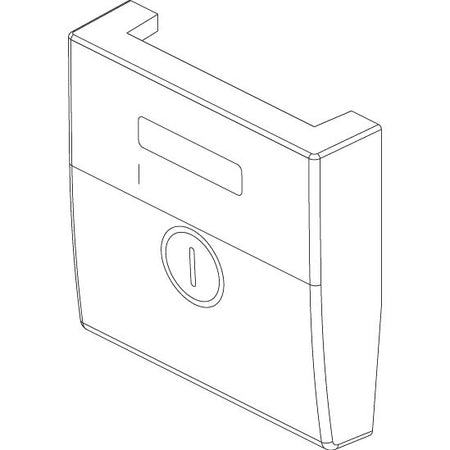 Vimar EIKON Four Interchangeable Half-Buttons, 1 Module, IP40, Clamp Mounting, Halogen-Free Thermoplastic — Quality Boat Parts