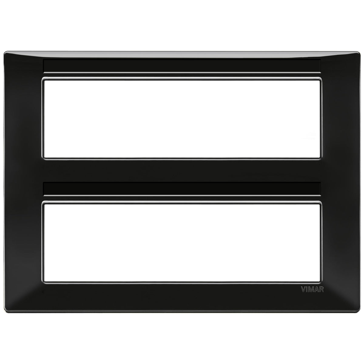 Vimar Plana 14-Module (7+7) Cover Plate, Technopolymer, Halogen-Free — Quality Boat Parts