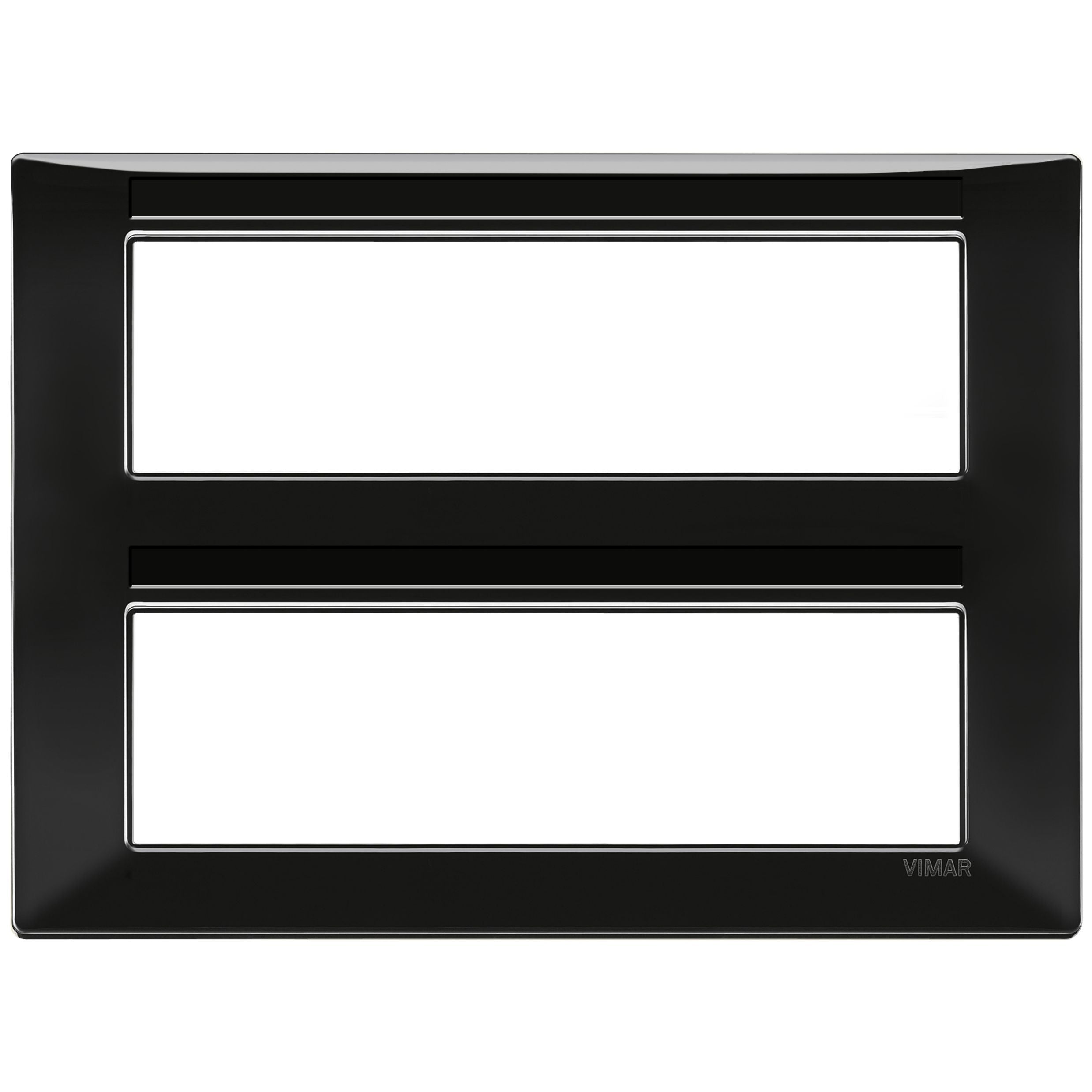 Vimar Plana 14-Module (7+7) Cover Plate, Technopolymer, Halogen-Free — Quality Boat Parts