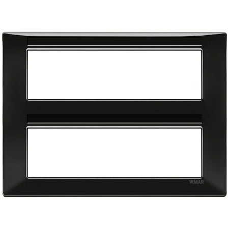 Vimar Plana 14-Module (7+7) Cover Plate, Technopolymer, Halogen-Free — Quality Boat Parts