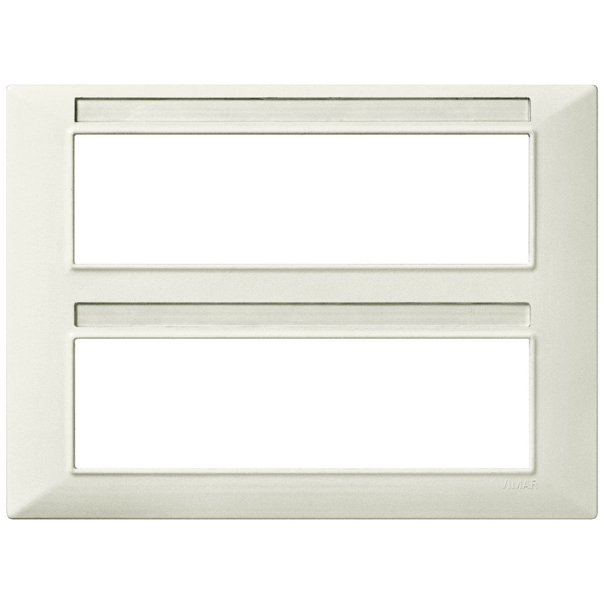 Vimar Plana 14-Module (7+7) Cover Plate, Technopolymer, Halogen-Free — Quality Boat Parts