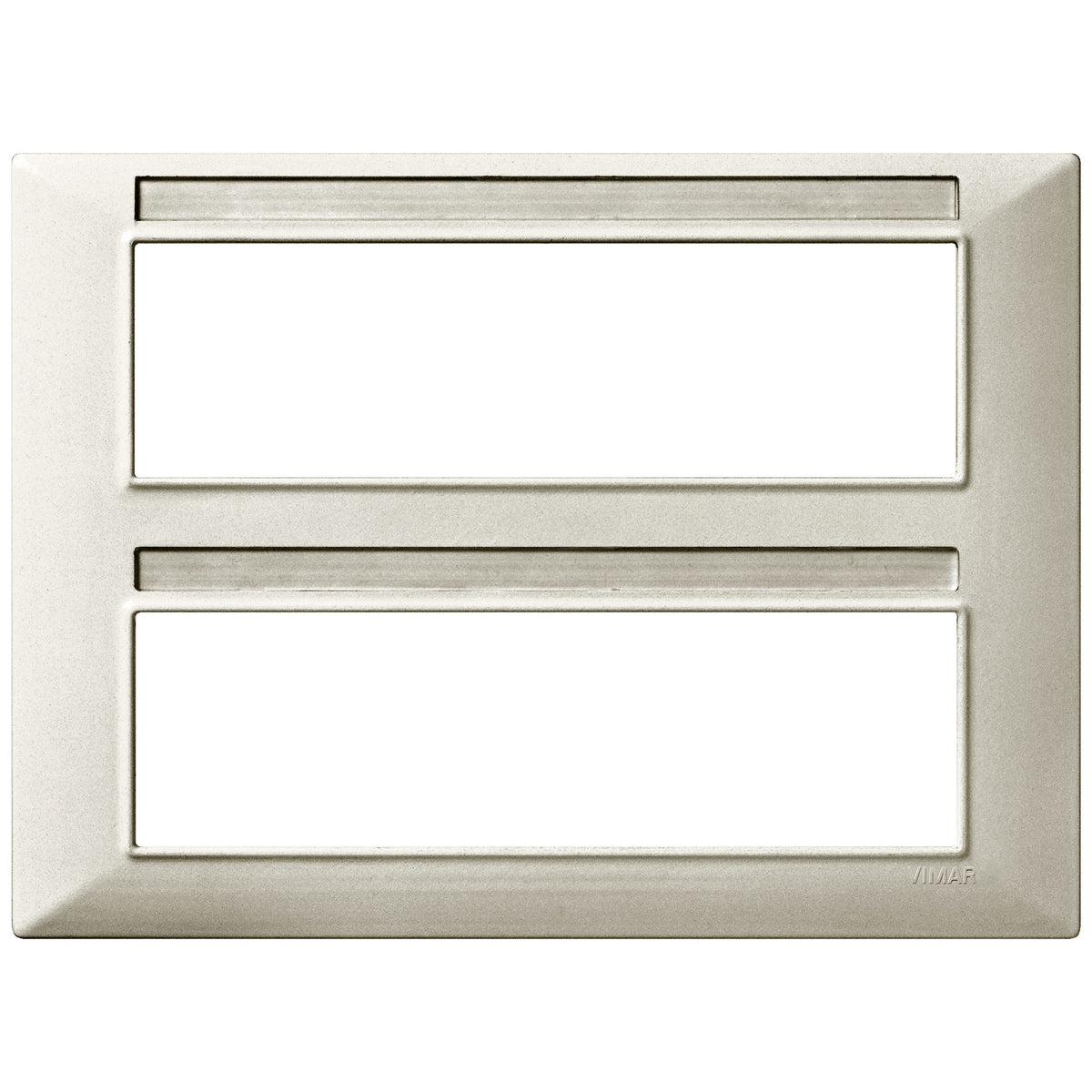 Vimar Plana 14-Module (7+7) Cover Plate, Technopolymer, Halogen-Free — Quality Boat Parts