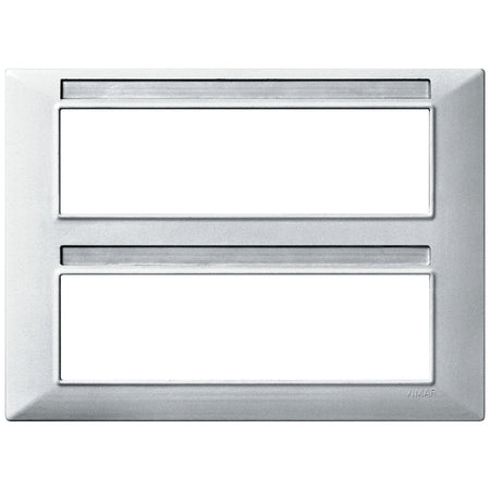 Vimar Plana 14-Module (7+7) Cover Plate, Technopolymer, Halogen-Free — Quality Boat Parts