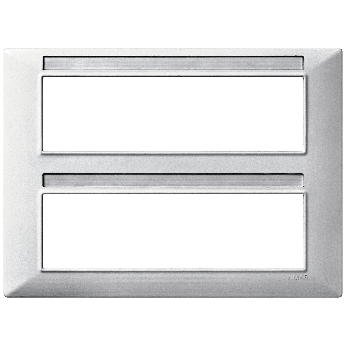 Vimar Plana 14-Module (7+7) Cover Plate, Technopolymer, Halogen-Free — Quality Boat Parts