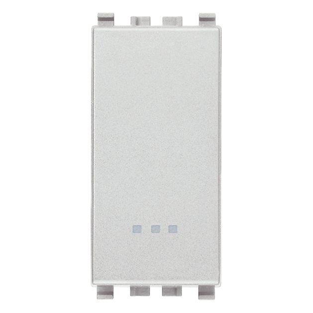 Vimar Eikon 1P 2-Way Switch, 20AX, 250V, Optional LED Lighting, IP40 — Quality Boat Parts