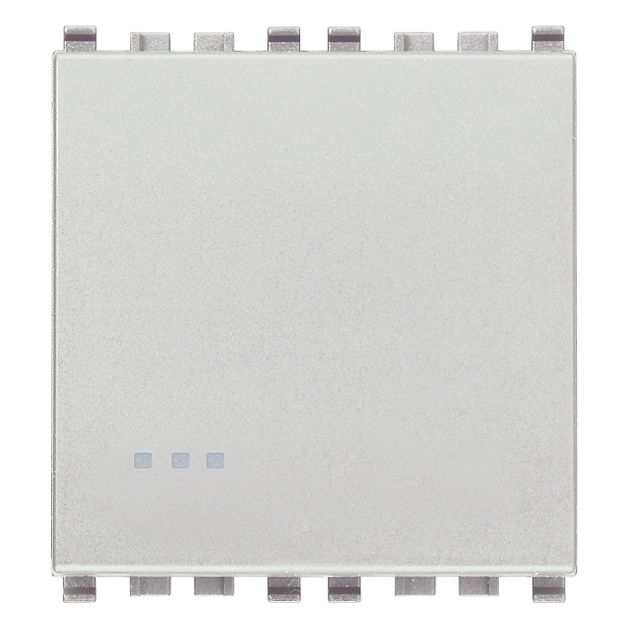 Vimar Eikon 1P 2-Way Switch, 20AX, 250V, Optional LED Lighting, IP40 — Quality Boat Parts