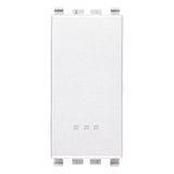 Vimar Eikon 1P 2-Way Switch, 20AX, 250V, Optional LED Lighting, IP40 — Quality Boat Parts
