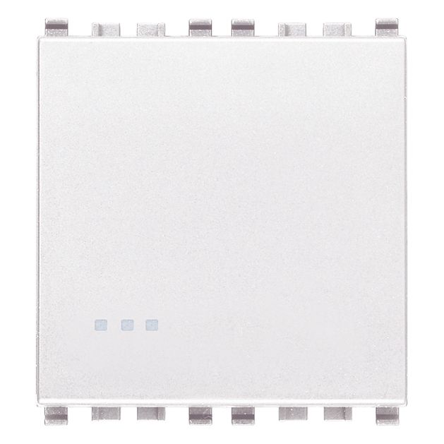 Vimar Eikon 1P 2-Way Switch, 20AX, 250V, Optional LED Lighting, IP40 — Quality Boat Parts
