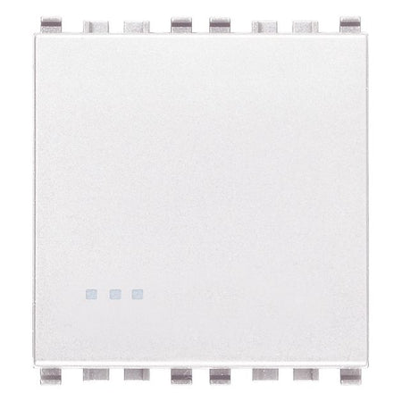 Vimar Eikon 1P 2-Way Switch, 20AX, 250V, Optional LED Lighting, IP40 — Quality Boat Parts