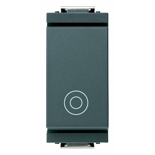 Vimar IDEA Series General Symbol Push Button, 1P NO, 10A, 250V, IP40 — Quality Boat Parts