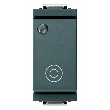 Vimar IDEA Series General Symbol Push Button, 1P NO, 10A, 250V, IP40 — Quality Boat Parts