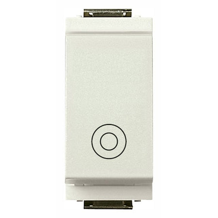 Vimar IDEA Series General Symbol Push Button, 1P NO, 10A, 250V, IP40 — Quality Boat Parts