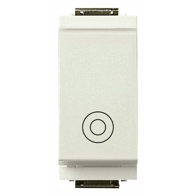 Vimar IDEA Series General Symbol Push Button, 1P NO, 10A, 250V, IP40 — Quality Boat Parts