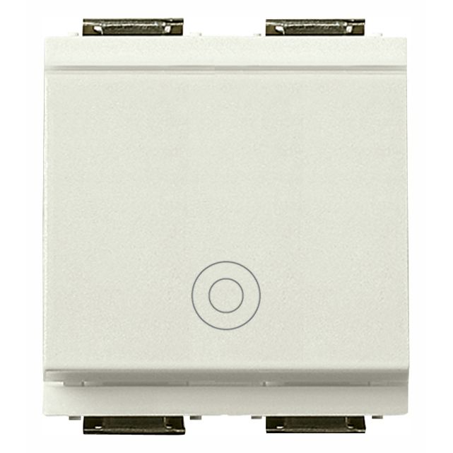 Vimar IDEA Series General Symbol Push Button, 1P NO, 10A, 250V, IP40 — Quality Boat Parts