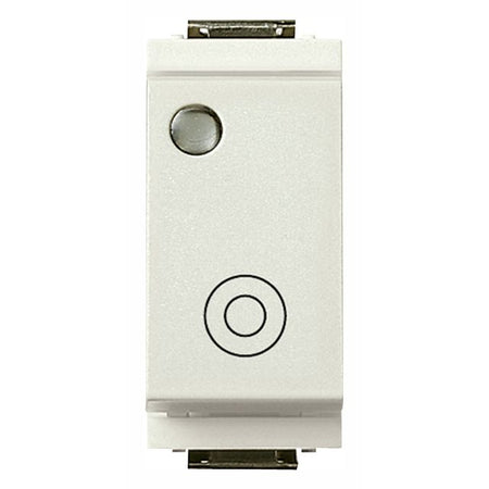 Vimar IDEA Series General Symbol Push Button, 1P NO, 10A, 250V, IP40 — Quality Boat Parts
