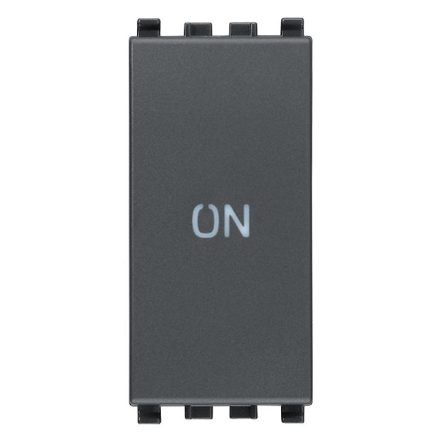 Vimar Eikon 1P NO+NC Push Button, 10A, 250V, IP40, Flush-Mount — Quality Boat Parts