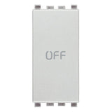 Vimar Eikon 1P NO+NC Push Button, 10A, 250V, IP40, Flush-Mount — Quality Boat Parts